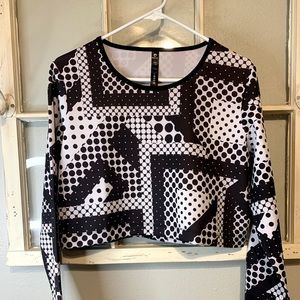 Reflex Athletic Yoga long-sleeve crop Large